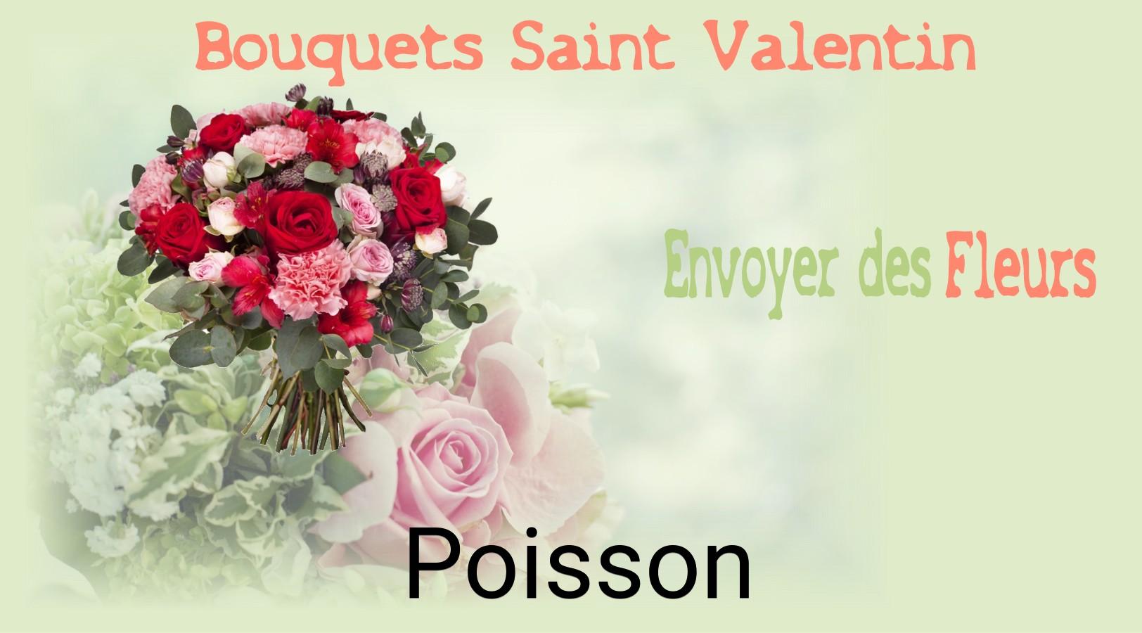 Roses de Saint-Valentin livrées à Poisson